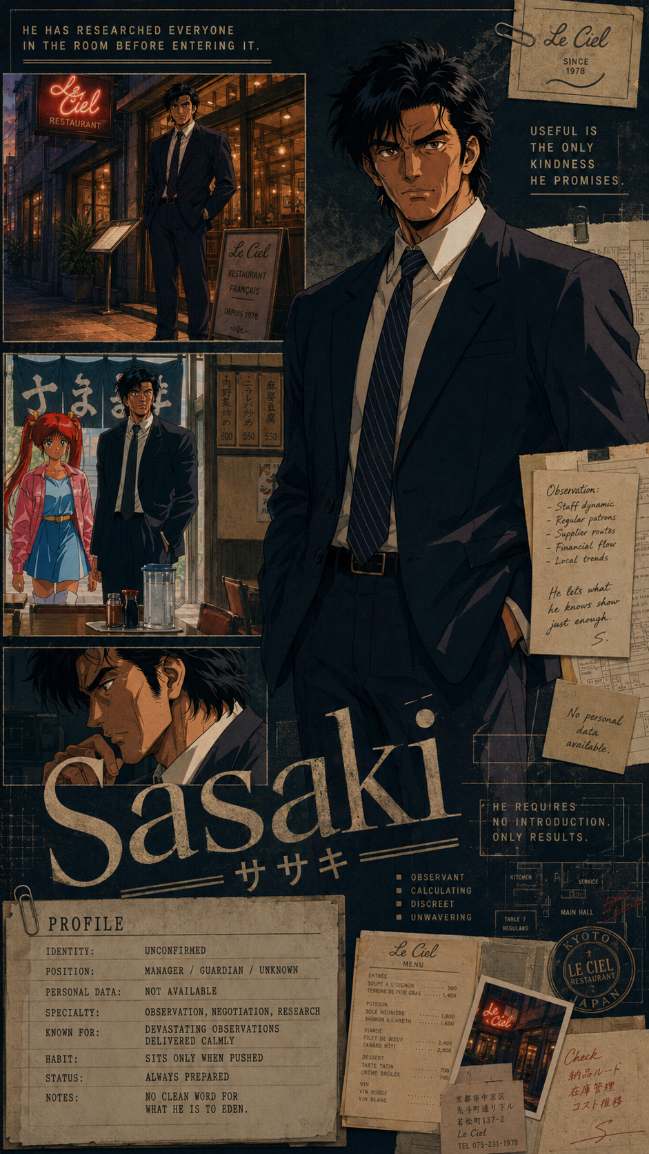 Portrait of Sasaki