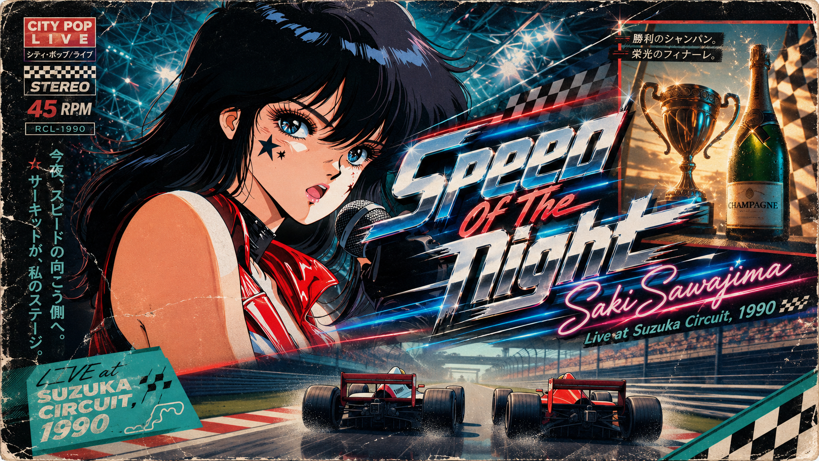 Saki Sawajima - Speed Of The Night
